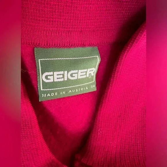 Vintage GEIGER Wool Cardigan Women’s Sz 34 / XS-S Made In Austria 🇦🇹 - Picture 5 of 11